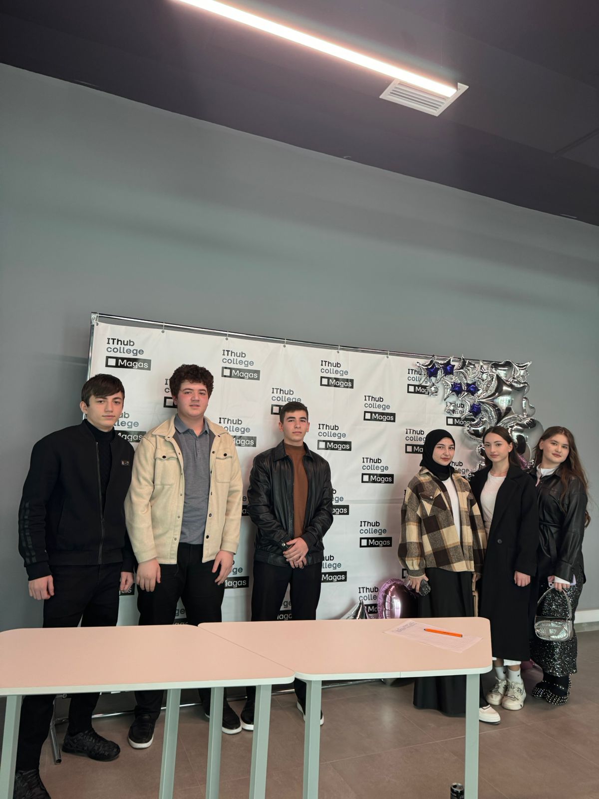 Учащиеся 10-11 кл. в целях реализации проекта «Билет в будущее» посетили профессиональные пробы в колледже IThub Magas .