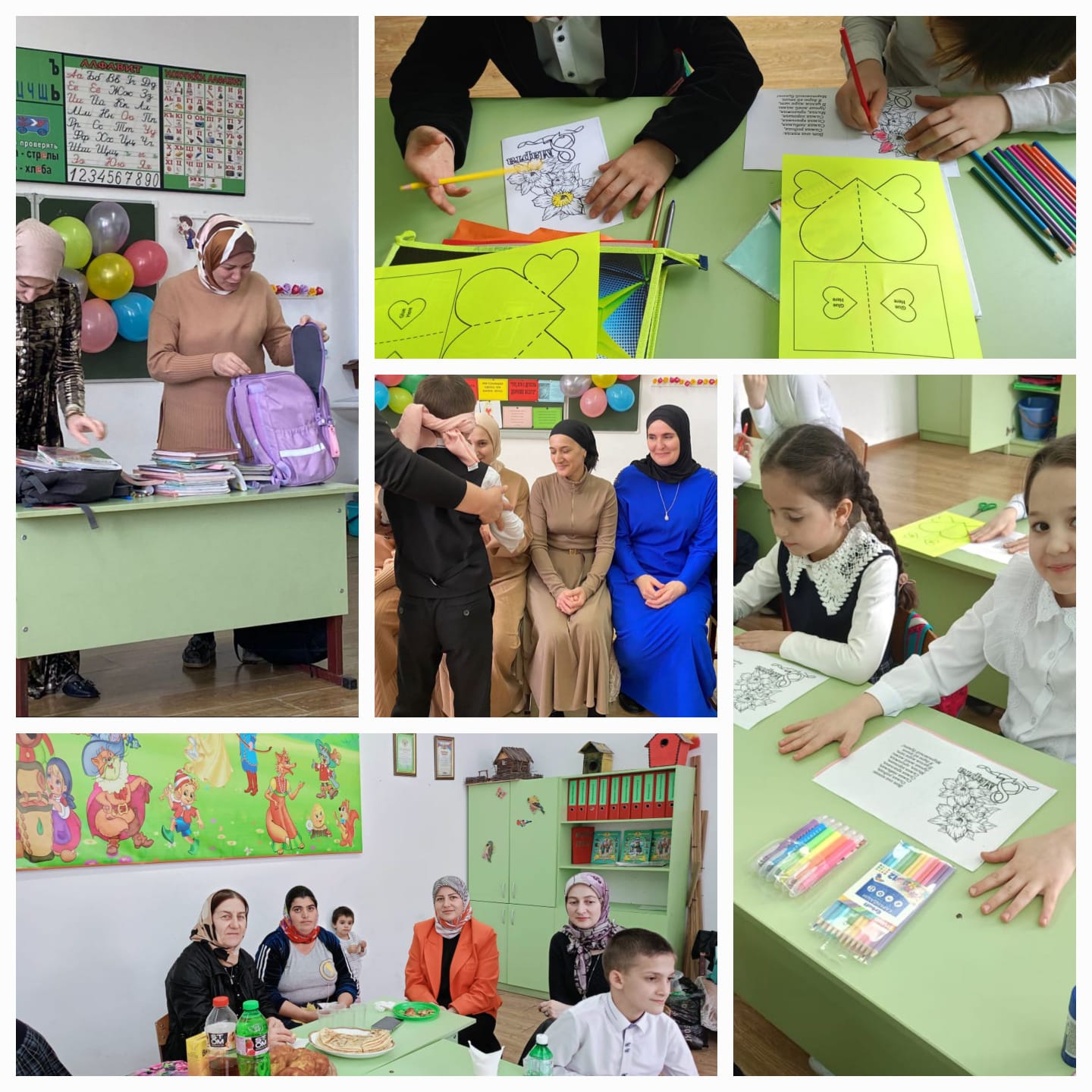 Внеклассное мероприятие «Посиделки с мамами».